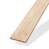 Forro vinílico em régua EspaçoForro Wood Nature crema 8 x 250 x 3800 mm