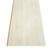 Forro vinílico em régua EspaçoForro Wood Nature crema 8 x 250 x 3800 mm
