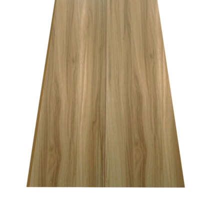 Forro vinílico em régua EspaçoForro Wood Nature nogueira 8 x 250 x 3800 mm