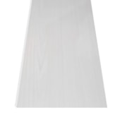 Forro vinílico em régua EspaçoForro Wood Nature snow 8 x 250 x 3800 mm