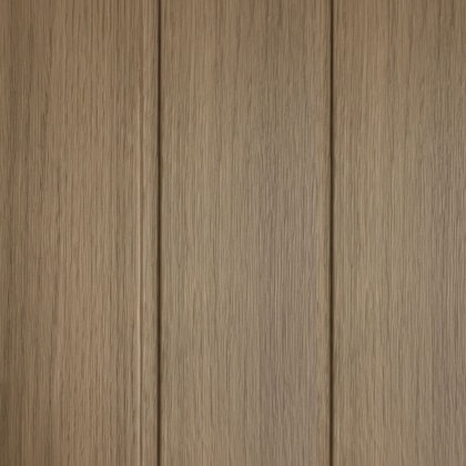 Forro Vinílico WPC EspaçoForro teto e parede Carvalho Cacau 200 x 2900 mm