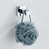 Gancho de parede EspaçoKB cromado 5 cm