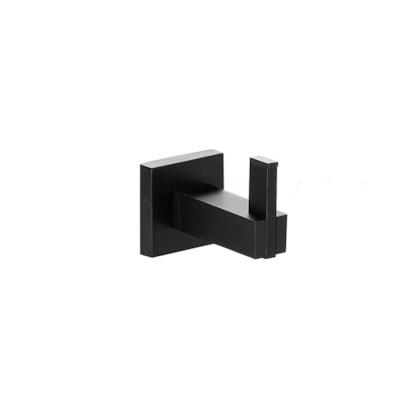 Gancho de parede zinco EspaçoKB preto 5 cm