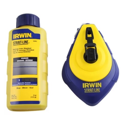 Giz de linha Irwin Strait-line azul 30 m