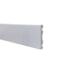 Guarnição e boiserie de poliestireno EspaçoFloor liso branco 7cm x 15mm x 2,20m