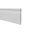 Guarnição e boiserie poliestireno frisado EspaçoFloor branco 100 x 15 x 2200 mm