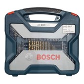 Jogo de acessórios Bosch X-line 100 peças