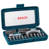 Jogo de pontas e soquetes Bosch 46 pçs