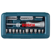 Jogo de pontas e soquetes Bosch 46 pçs