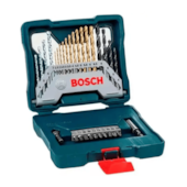 Kit de pontas e brocas Titânio Bosch X-Line Azul 30 peças Kit de pontas e brocas Titânio Bosch X-Line Azul 30 peças
