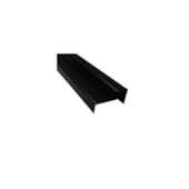 Leito para divisória Rollfor 222 preto 20 x 35 x 1185 mm