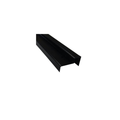 Leito para divisória Rollfor 222 preto 20 x 35 x 1185 mm