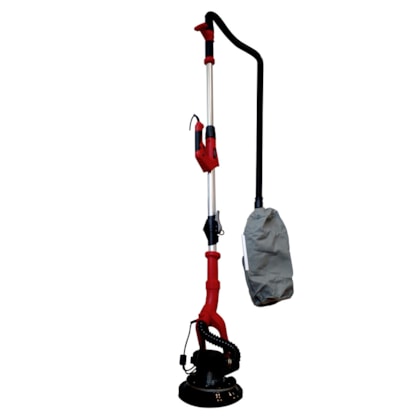 Lixadeira de drywall parede e teto EspaçoFix Vermelha 127V 750W