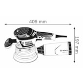 Lixadeira roto-orbital excêntrica Bosch GEX 40-150 127V 400W