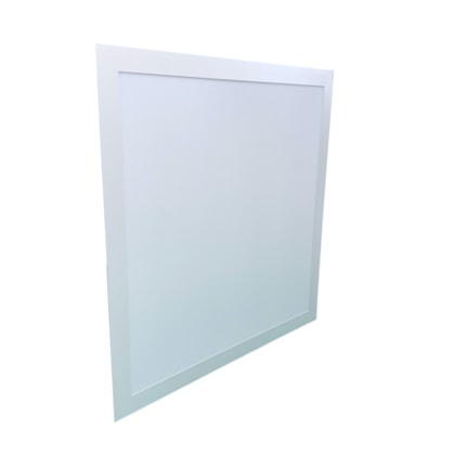 Luminária LED embutir EspaçoLux quadrada luz amarela 30W 3000k 400mm