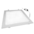 Luminária LED Plafon embutir EspaçoLux quadrada luz branca 18W 6500K 220 mm