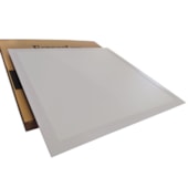 Luminária LED Plafon embutir EspaçoLux quadrada luz branca 45W 6500K 640 mm