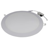 Luminária LED Plafon embutir EspaçoLux redonda luz branca 24W 6500K 300 mm
