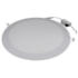 Luminária LED Plafon embutir EspaçoLux redonda luz amarela 24W 3000K 300 mm