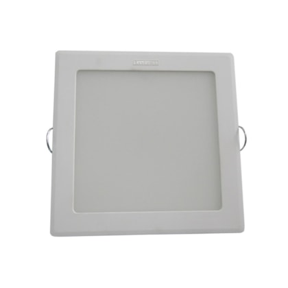 Luminária LED Plafon embutir Intral Piazza 130 x 130 mm