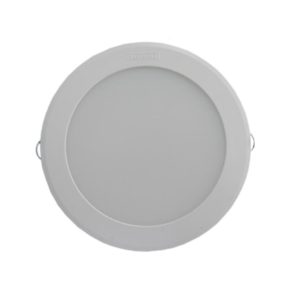 Luminária LED Plafon embutir Intral Tondo 185 mm