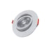Luminária LED Spot embutir EspaçoLux redonda luz branca 7W 6500K 113 mm