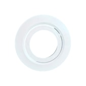 Luminária spot embutir EspaçoLux redonda Branco 90 mm