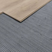 Manta para piso laminado EspaçoFloor Canelada cinza 20m² Manta para piso laminado EspaçoFloor Canelada cinza 20m²