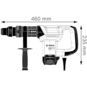 Martelo demolidor com SDS Bosch GSH 500 220v 1100w Martelo demolidor com SDS Bosch GSH 500 220v 1100w