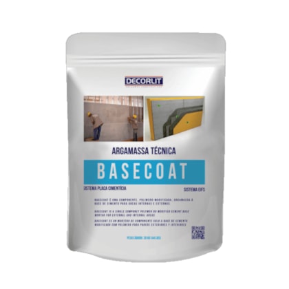 Massa cimentícia Base Coat Decorlit 20 kg