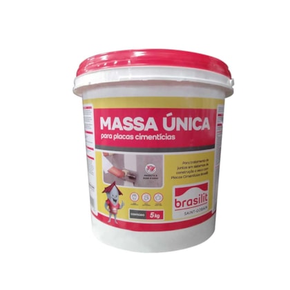Massa cimentícia Brasilit Única 5 kg