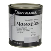 Massa premium acabamento Santa Luzia branca 340 g