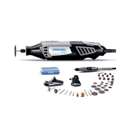 Microrretífica 36 acessórios Dremel 4000 127V 175W
