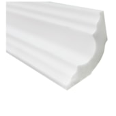 Moldura de isopor Gart Nomastyl A3 branco 4,2 x 200 cm