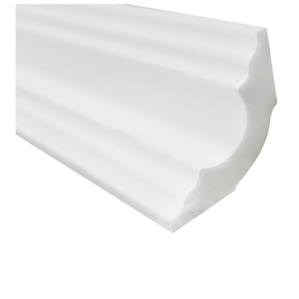 Moldura de isopor Gart Nomastyl A3 branco 4,2 x 200 cm