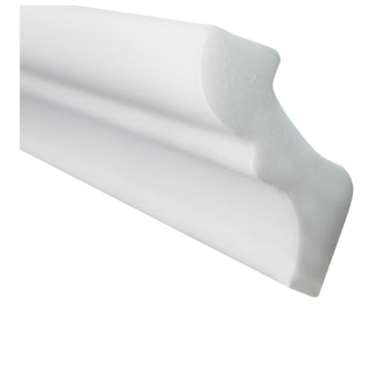 Moldura de isopor Gart Nomastyl F branco 30 x 35 x 2000 mm