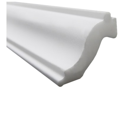 Moldura de isopor Gart Nomastyl H branco 6,5 x 200 cm
