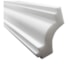 Moldura de isopor Gart Nomastyl J branco 3 x 200 cm