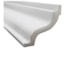 Moldura de isopor Gart Nomastyl K branco 9,5 x 200 cm