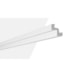 Moldura de isopor Gart Nomastyl ST2 branco 5 x 200 cm