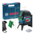 Nível a laser linhas cruzadas Bosch GCL 2-15 G verde 15 m