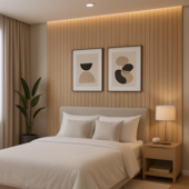 Painel Ripado EspaçoWall fit Carvalho Gold 1,2 x 12,2 x 260 cm