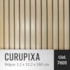 Painel ripado EspaçoWall Fit curupixa black 1,2 x 12,2 x 260 cm