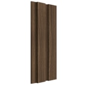 Painel ripado EspaçoWall Fit ipê 1,2 x 12,2 x 260 cm