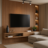Painel Ripado EspaçoWall fit Roble 1,2 x 12,2 x 260 cm