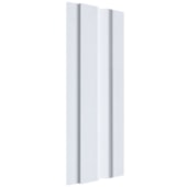 Painel Ripado EspaçoWall large Branco 2,1cm x 12,2cm x 2,60m