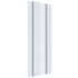 Painel Ripado EspaçoWall large Branco 2,1cm x 12,2cm x 2,60m