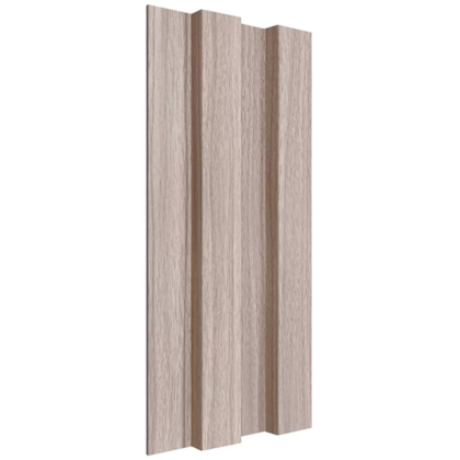 Painel Ripado EspaçoWall large Carvalho 2,1 x 12,2 x 260 cm