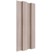 Painel Ripado EspaçoWall large Carvalho 2,1 x 12,2 x 260 cm Painel Ripado EspaçoWall large Carvalho 2,1 x 12,2 x 260 cm