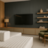 Painel Ripado EspaçoWall large Cinza 2,1cm x 12,2cm x 2,60m